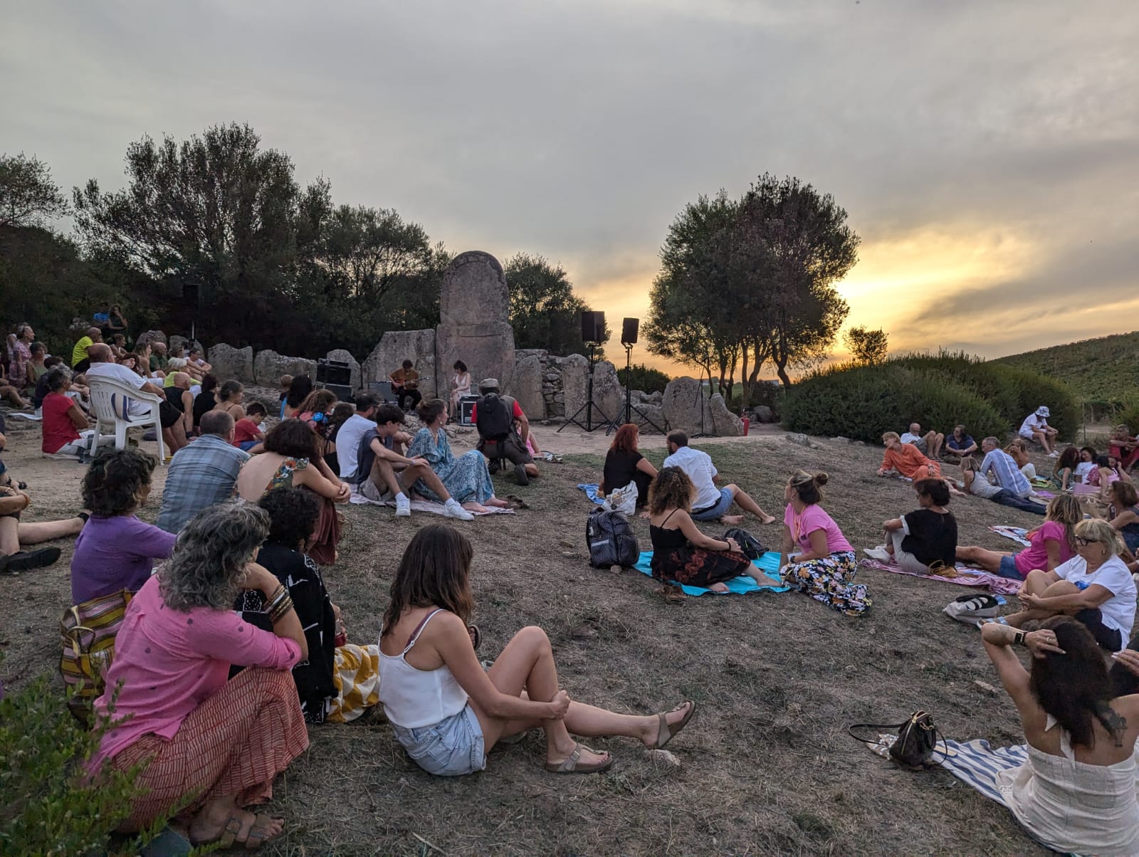 concerto alla Tomba dei giganti