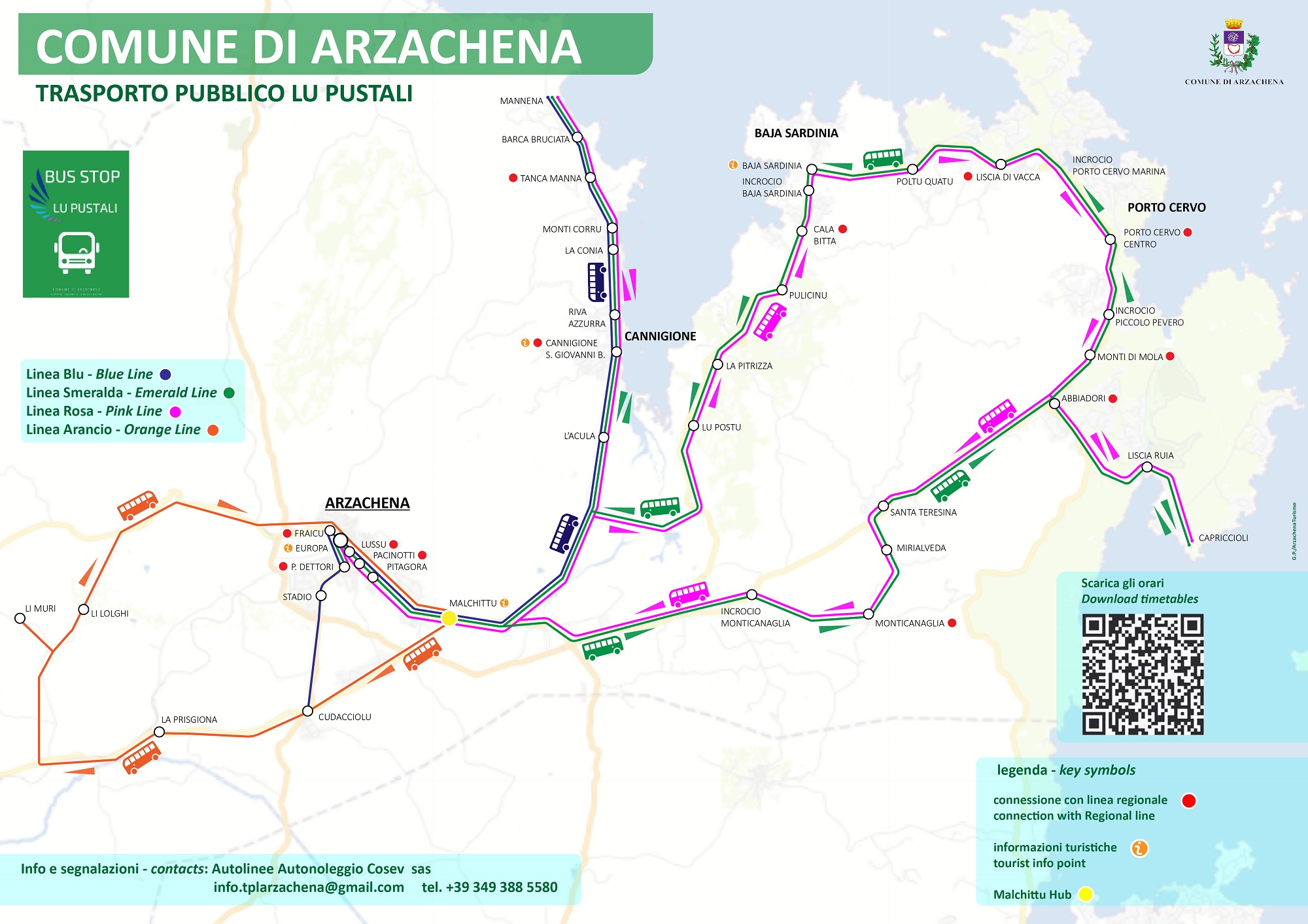 mappa lu pustali Arzachena web