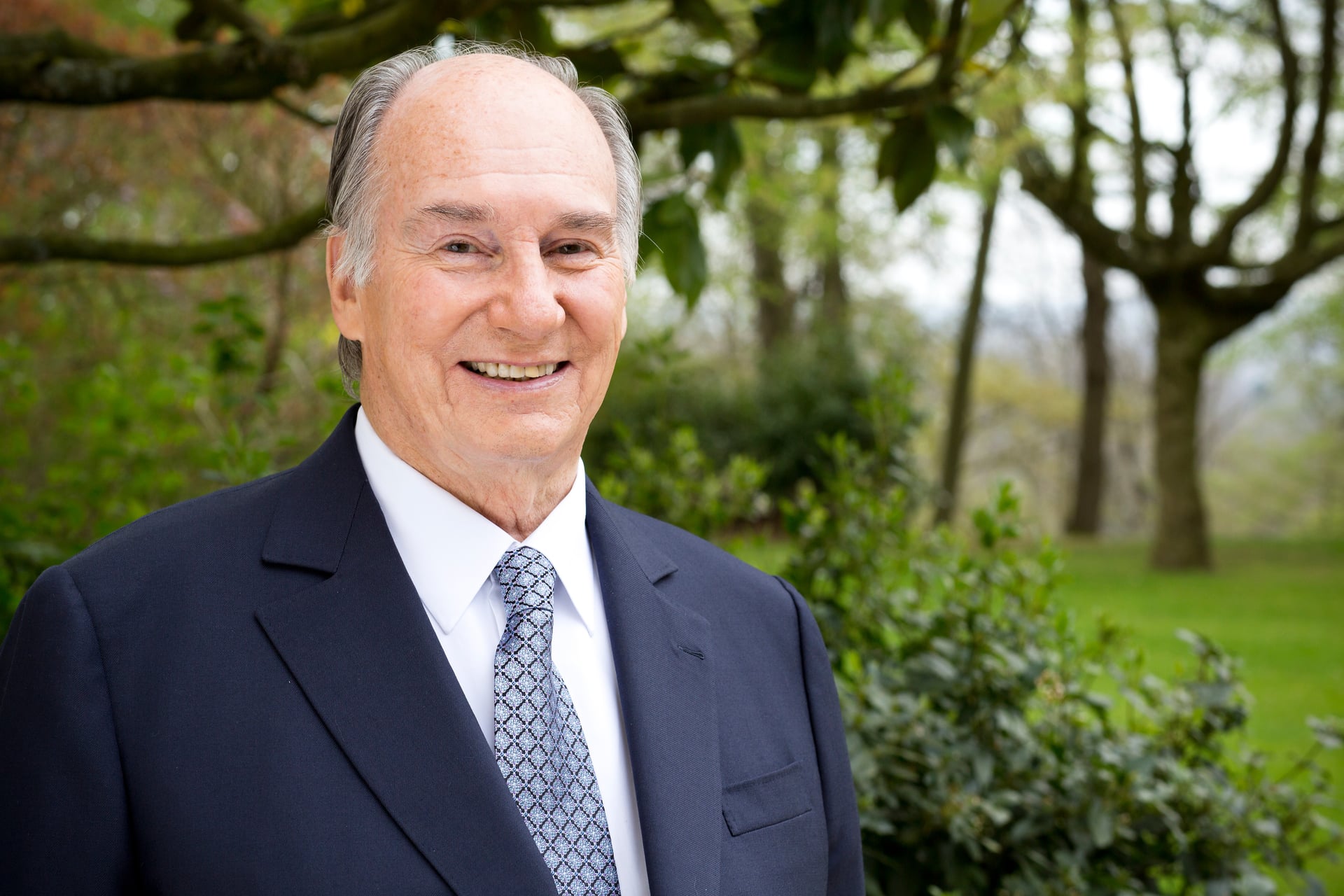 foto ufficiale del Principe Karim Aga Khan IV  (AKDN)