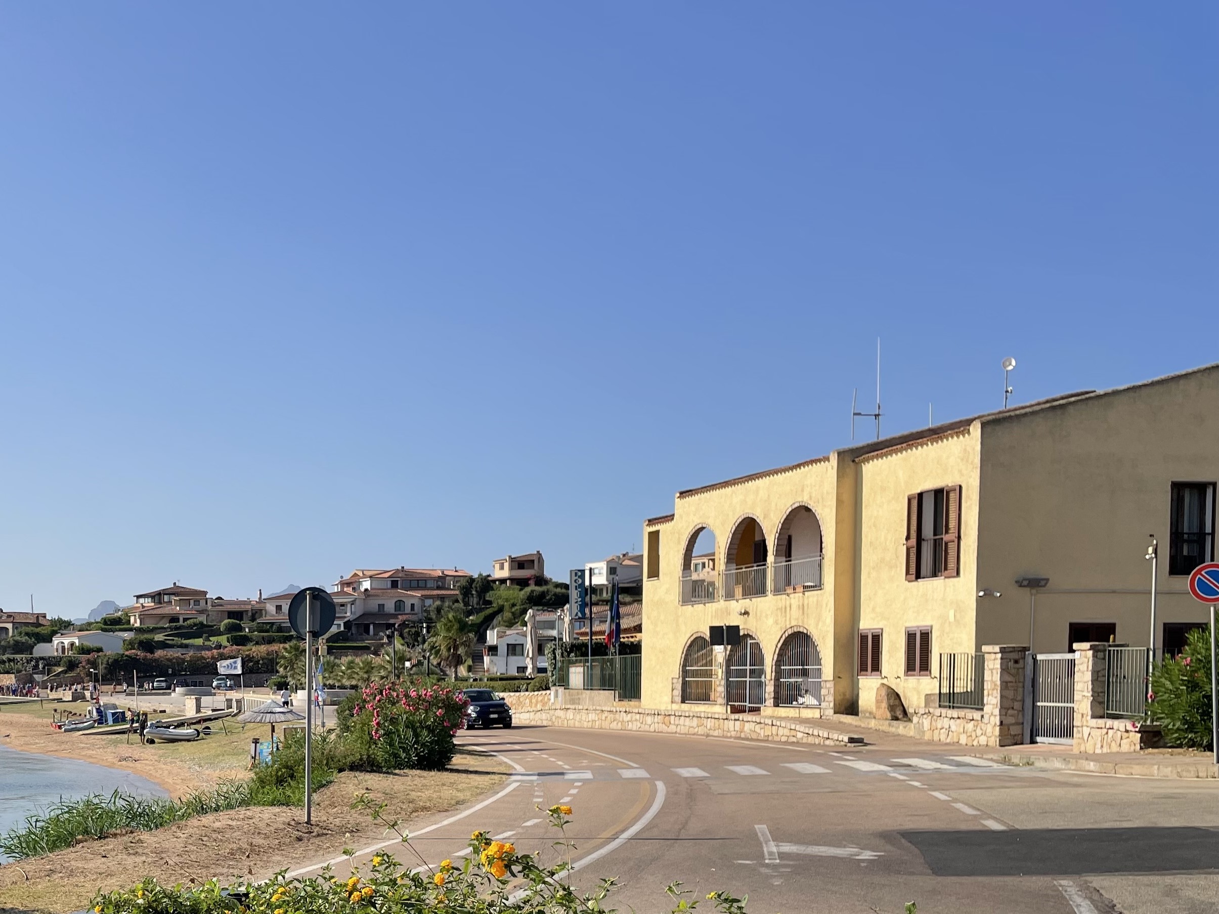 La sede della Polizia di Stato a Cannigione