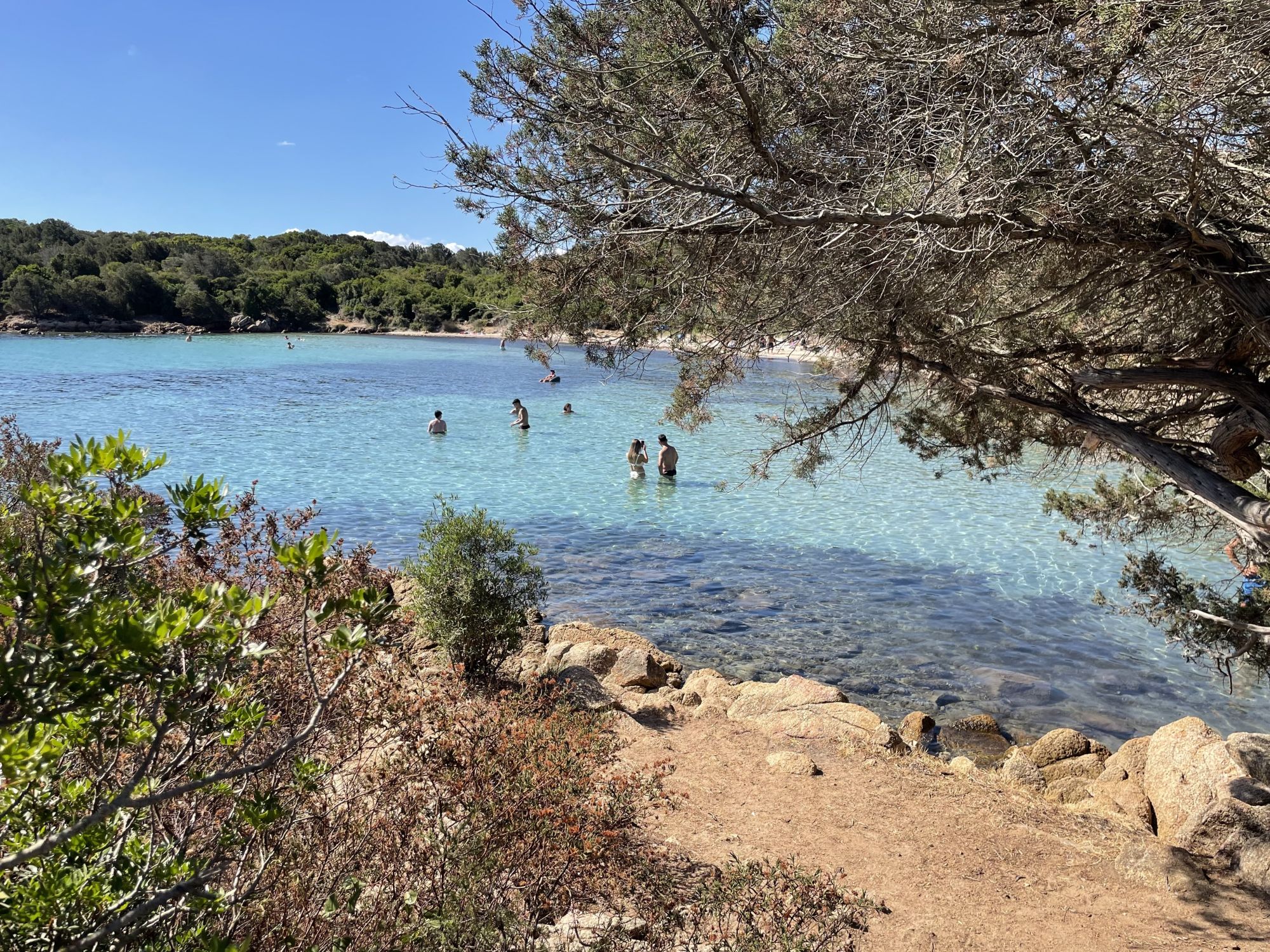 Uno scorcio della spiaggia Le Piscine (L'Ulticeddu)