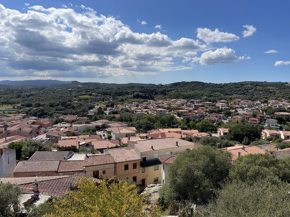 veduta panoramica Arzachena